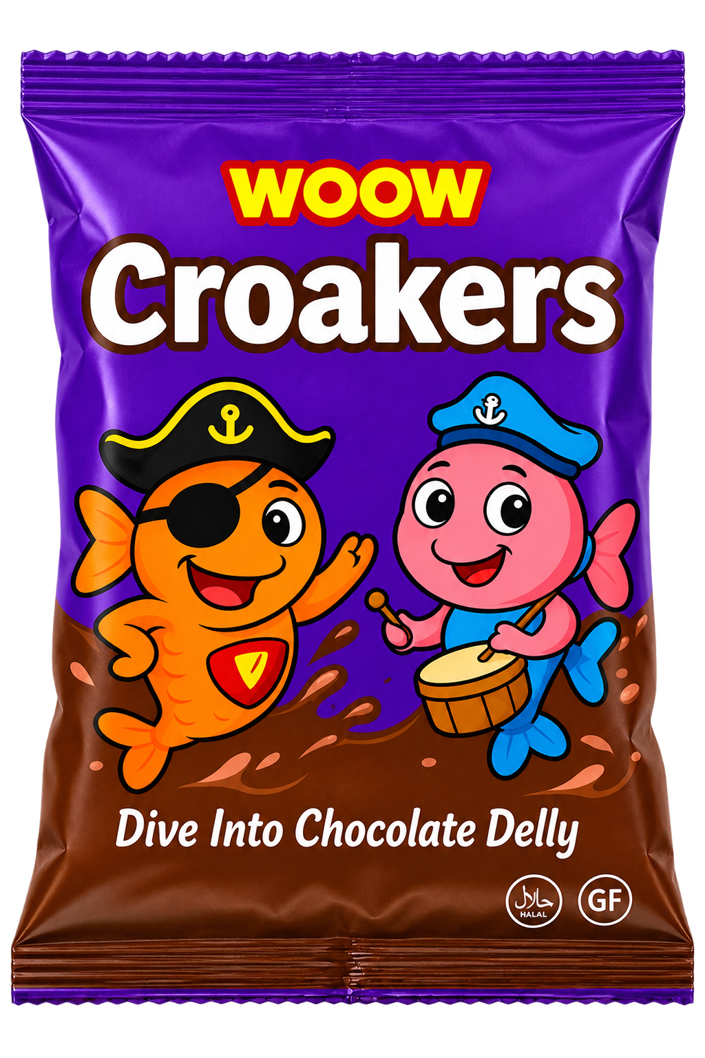 Woow Croakers Chocolate pack