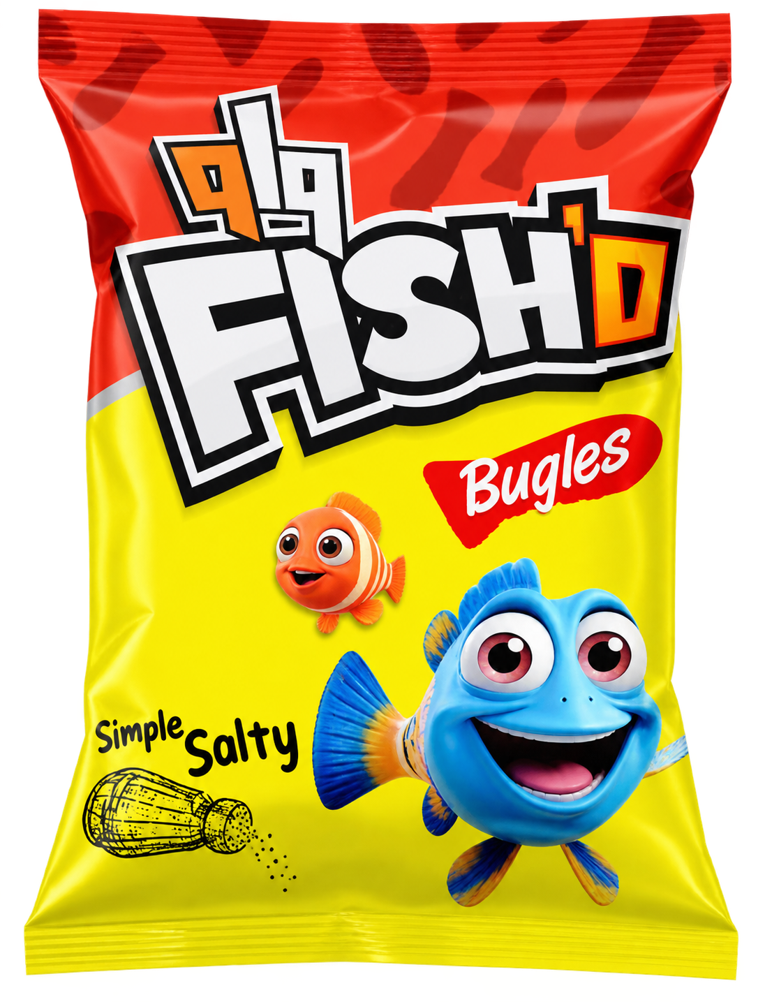 Woow Fish'O Bugles Simple Salty pack