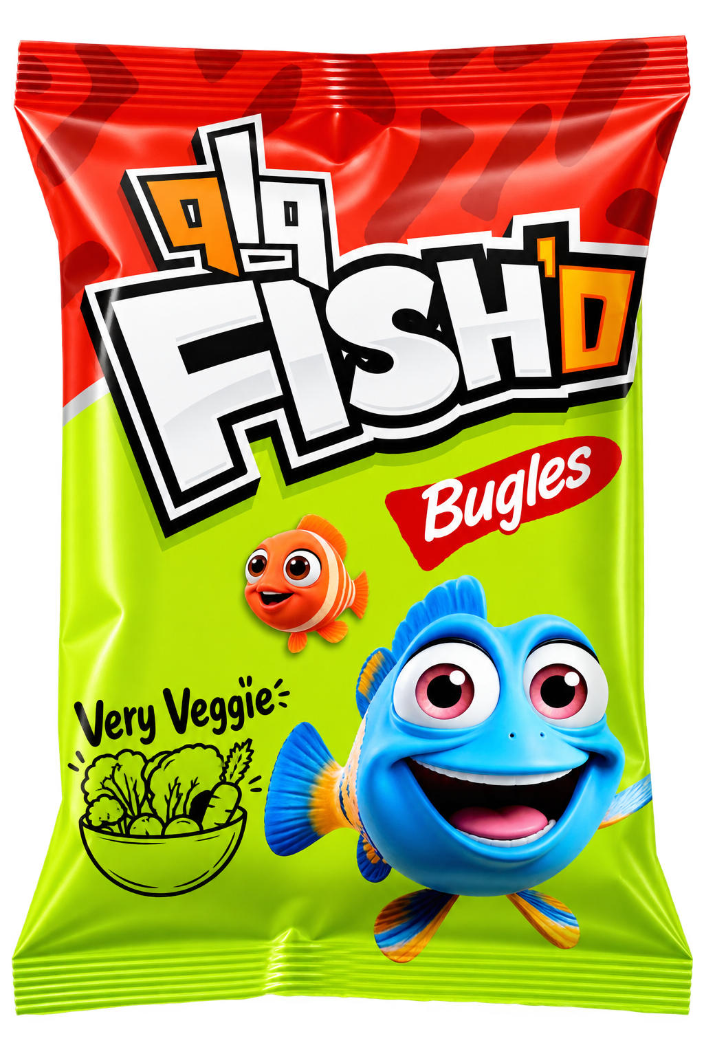 Woow Fish'O Bugles Very Veggie pack