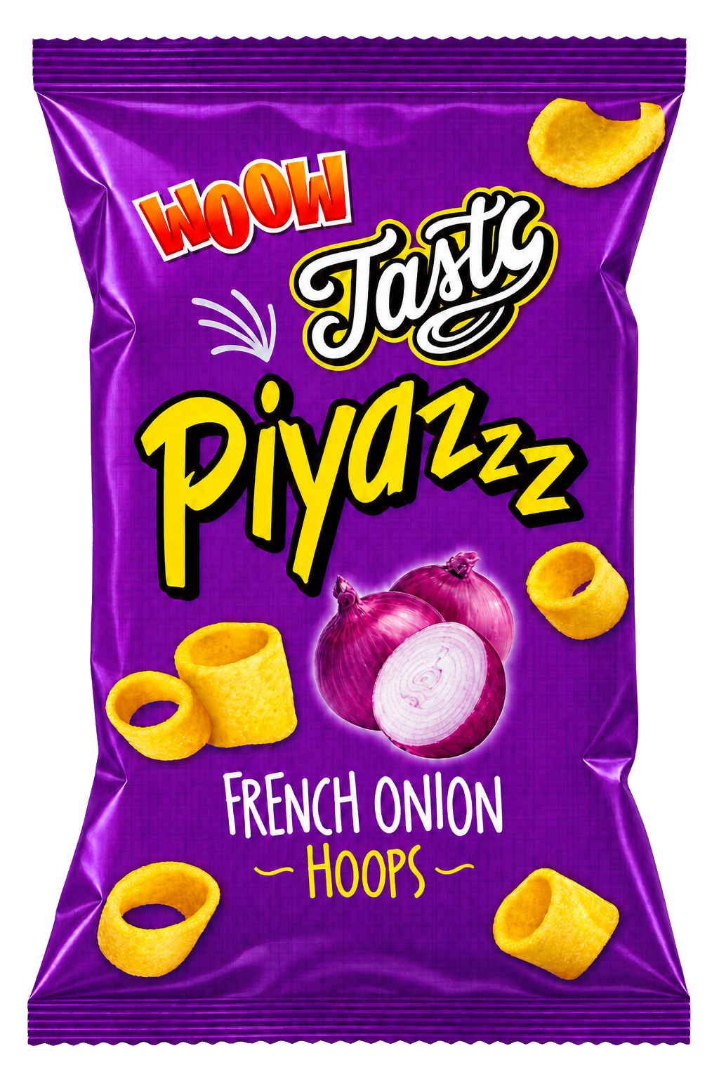 Woow Piyazzz French Onion Hoops pack