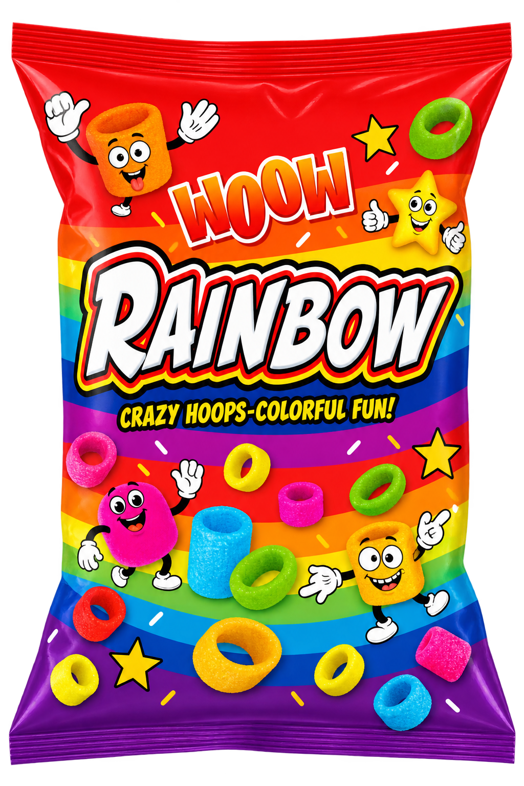 Woow Rainbow Snacks pack